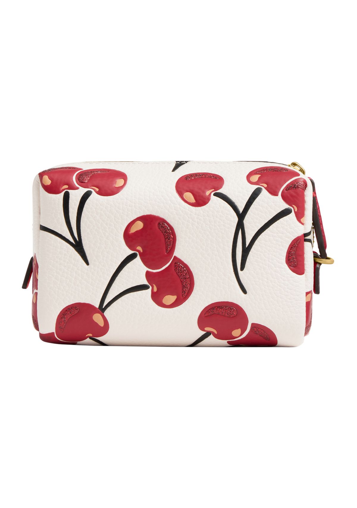 Essential Cosmetic Pouch with Cherry Print