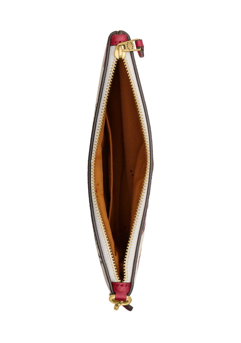 Small Wristlet with Cherry Print