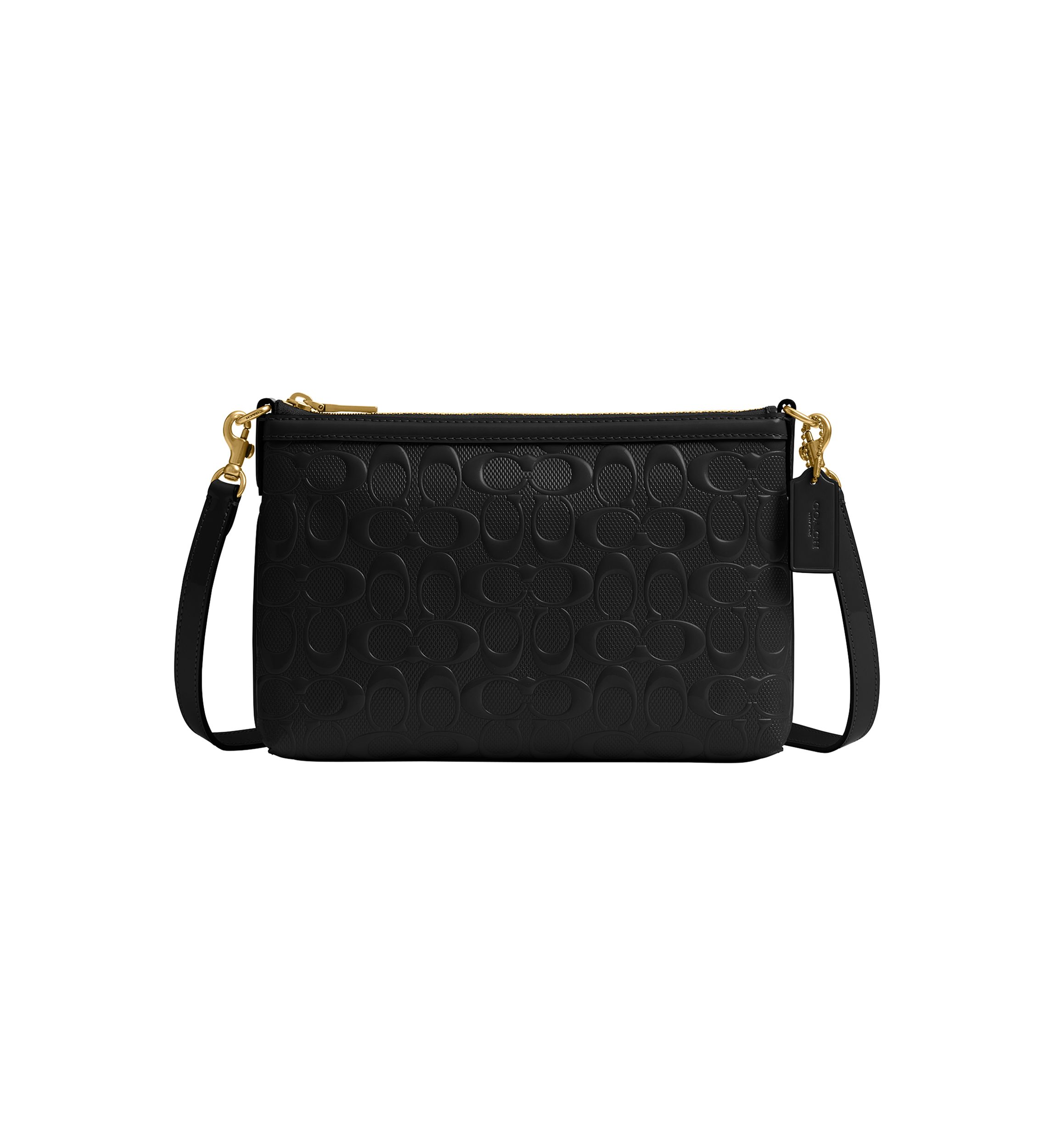 COACH Legacy Zip Top Crossbody Bag in Signature Leather | Belk