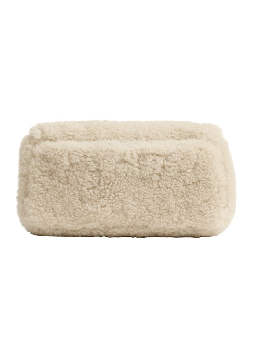 Tabby Chain Crossbody Bag 19 in Shearling