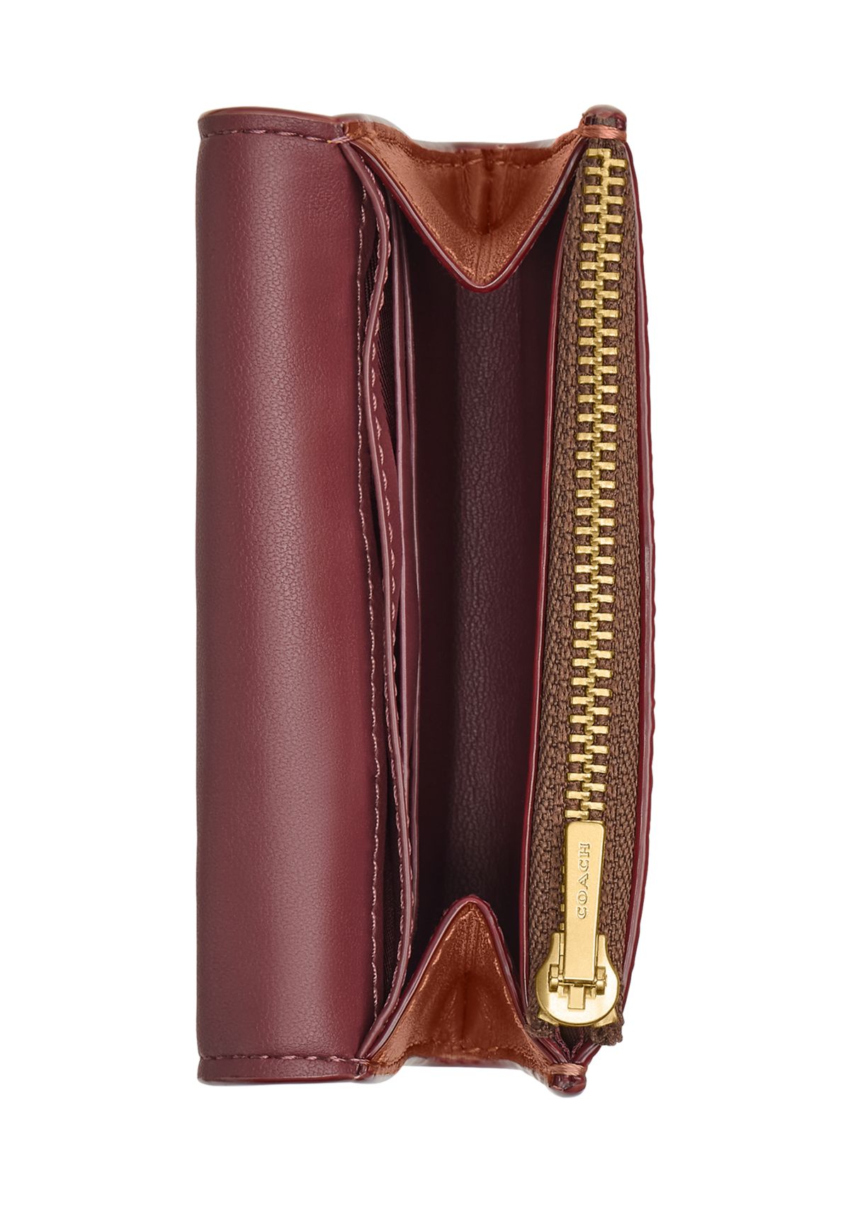 Essential Flap Card Case in Signature Canvas