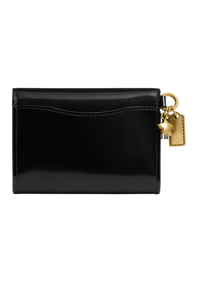 Essential Flap Card Case with Charm 
