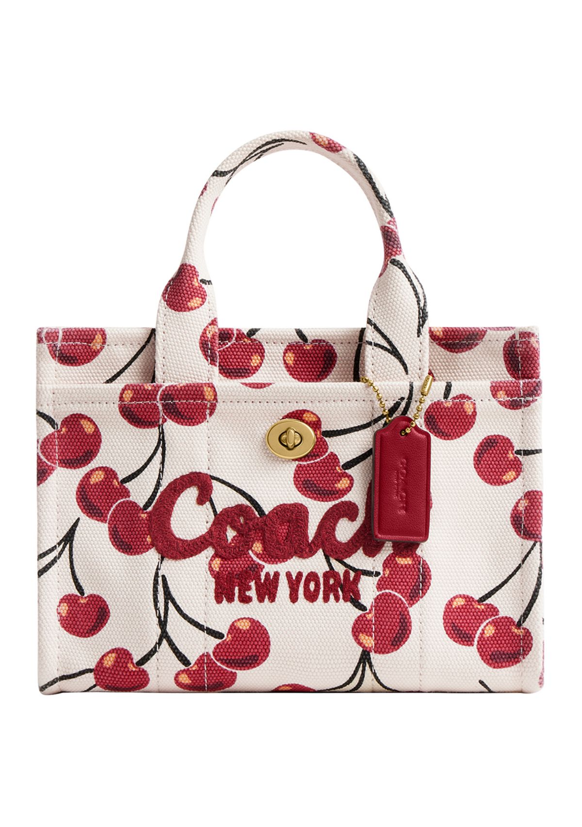 Cargo Tote Bag 20 with Cherry Print