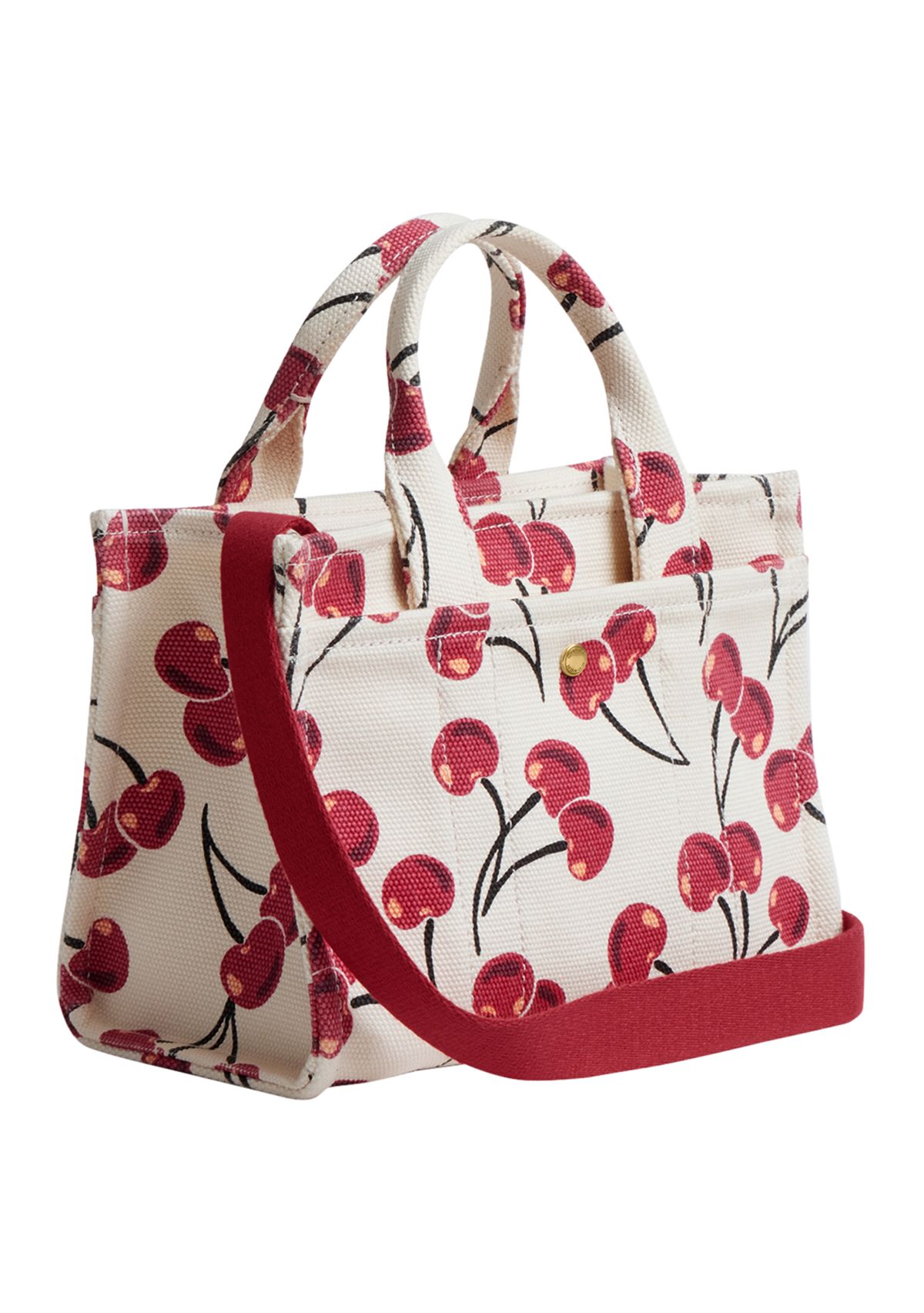 Cargo Tote Bag 20 with Cherry Print