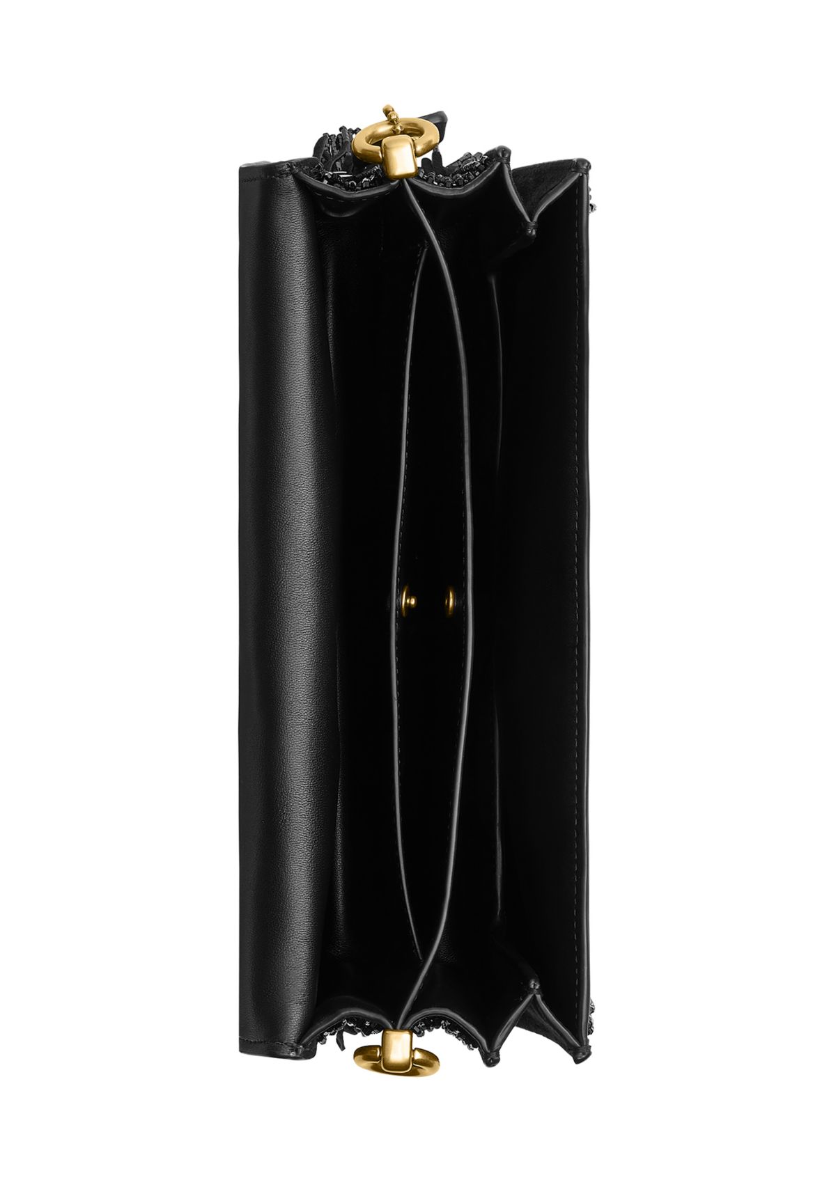 Tabby Shoulder Bag with Crystal Beaded Fringe