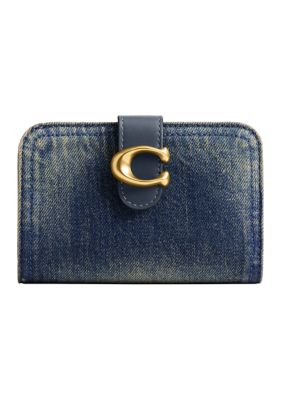 COACH Love Denim Tabby Wallet | Belk