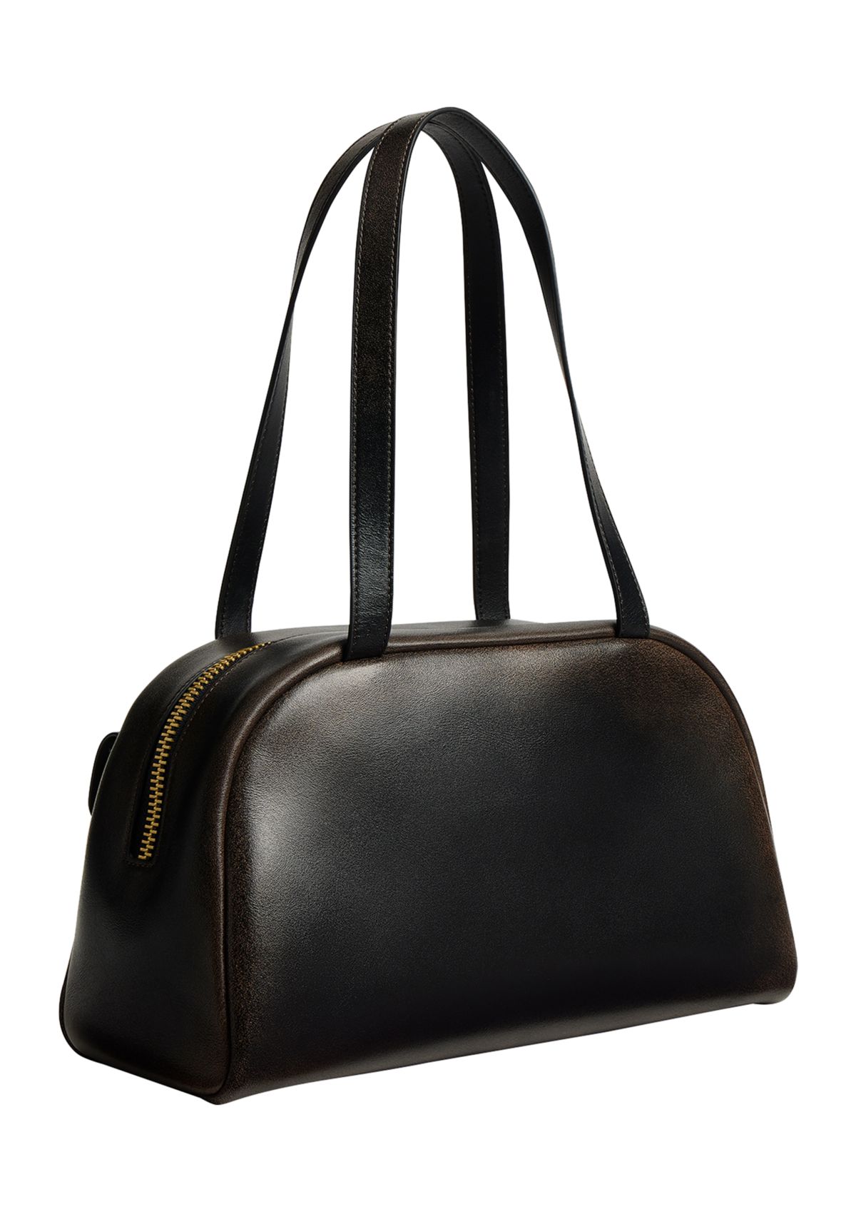 Twin Turnlock Bag in Loved Leather