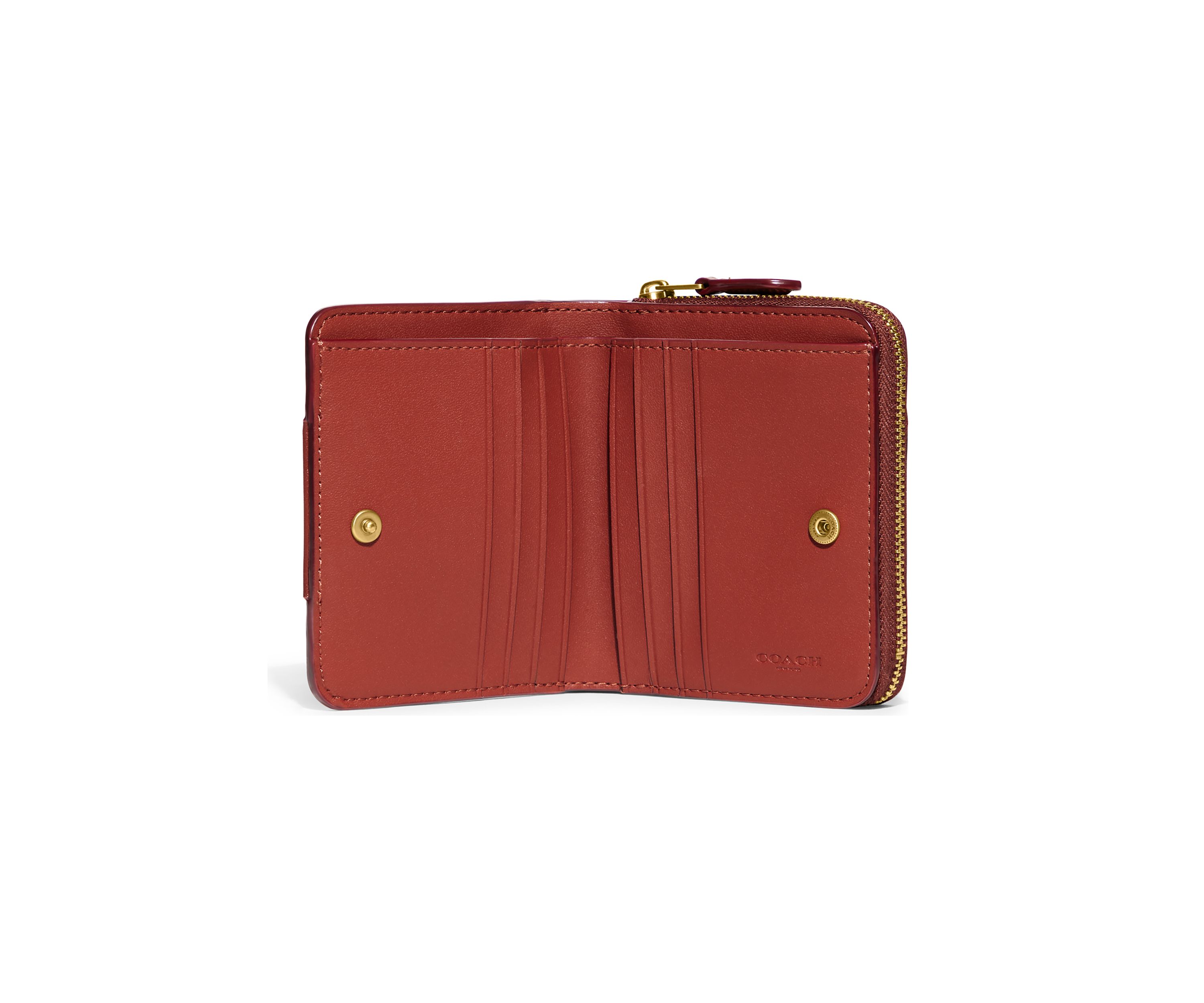 Billfold Wallet in Color Block Signature Canvas