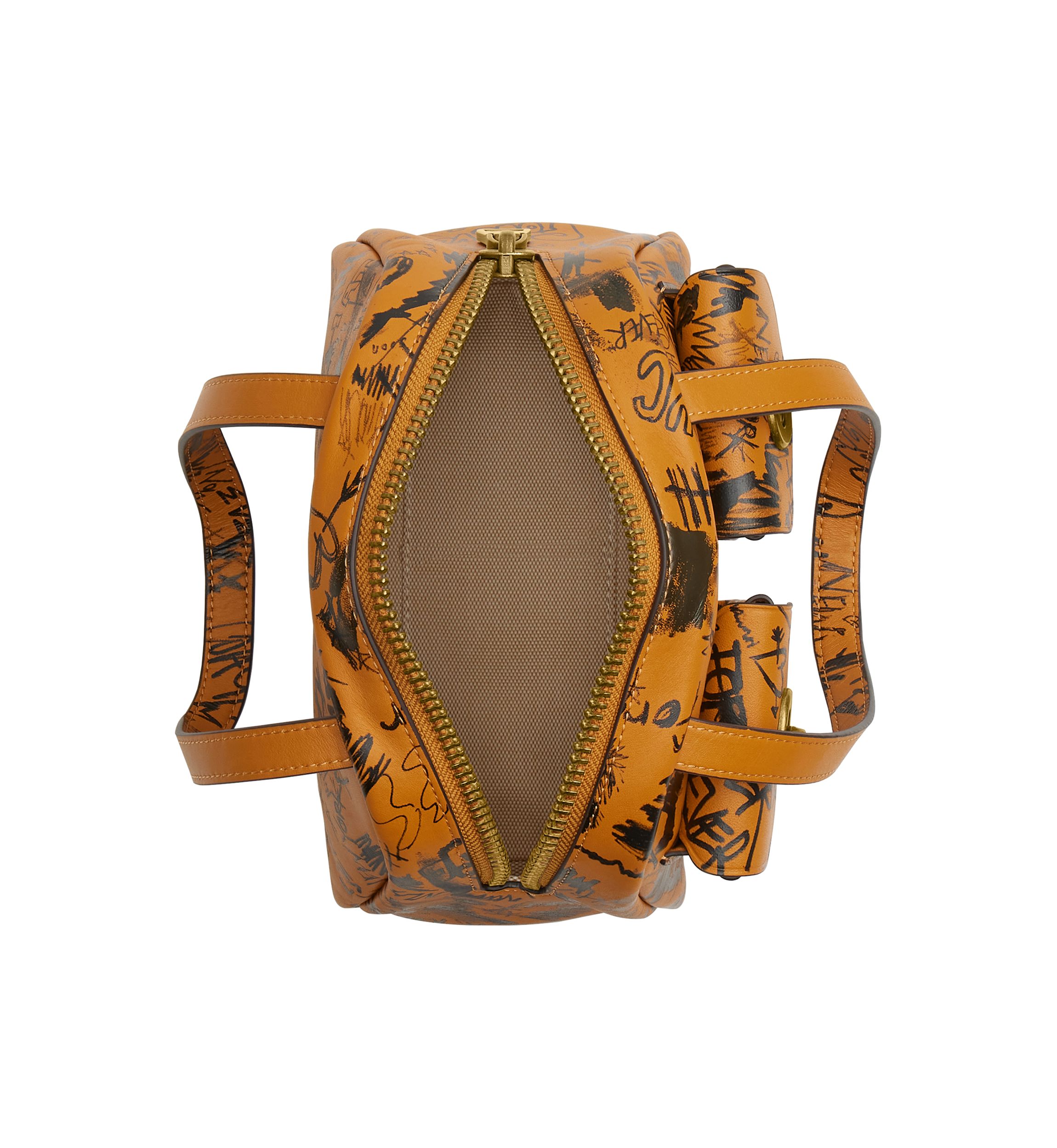 Twin Turnlock Bag 20 with Graffiti Print