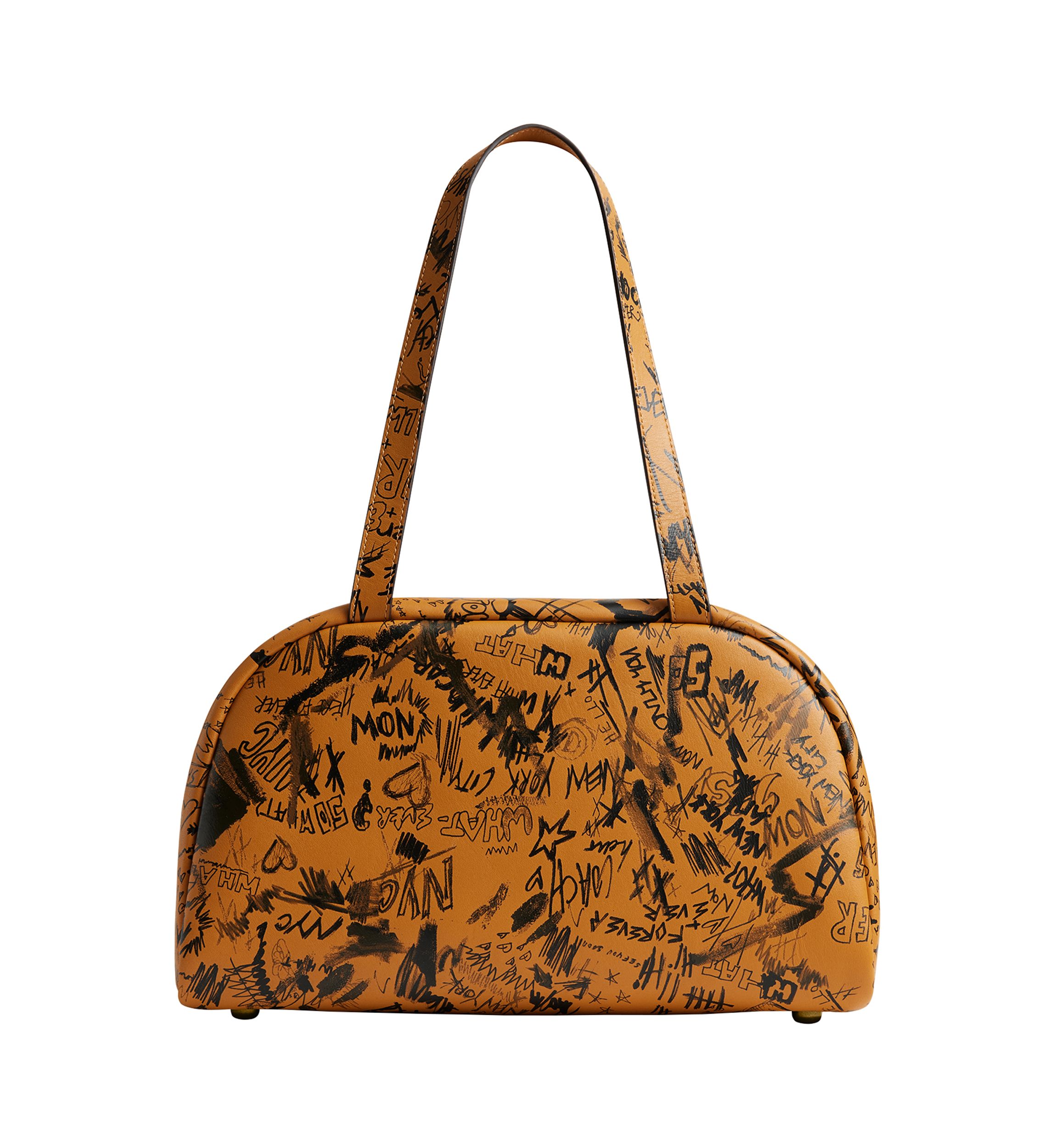 COACH Twin Turnlock Bag with Graffiti Print | Belk