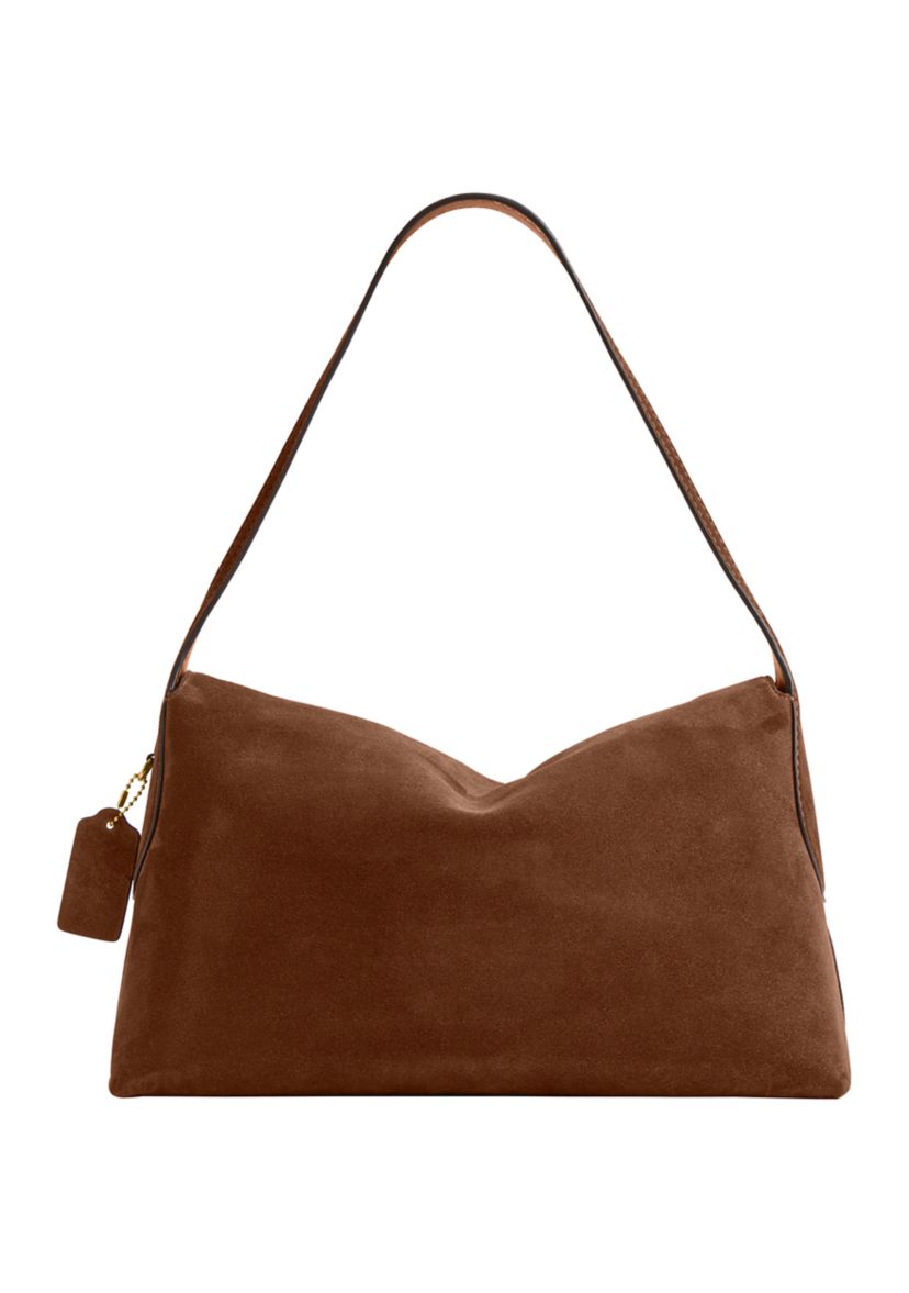 COACH Suede Chelsea Shoulder Bag | Belk