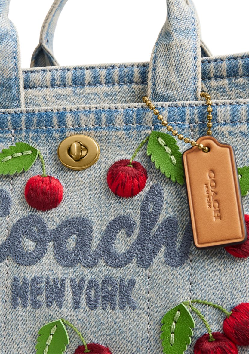 COACH Cargo Tote Bag with Cherry Embroidery | Belk