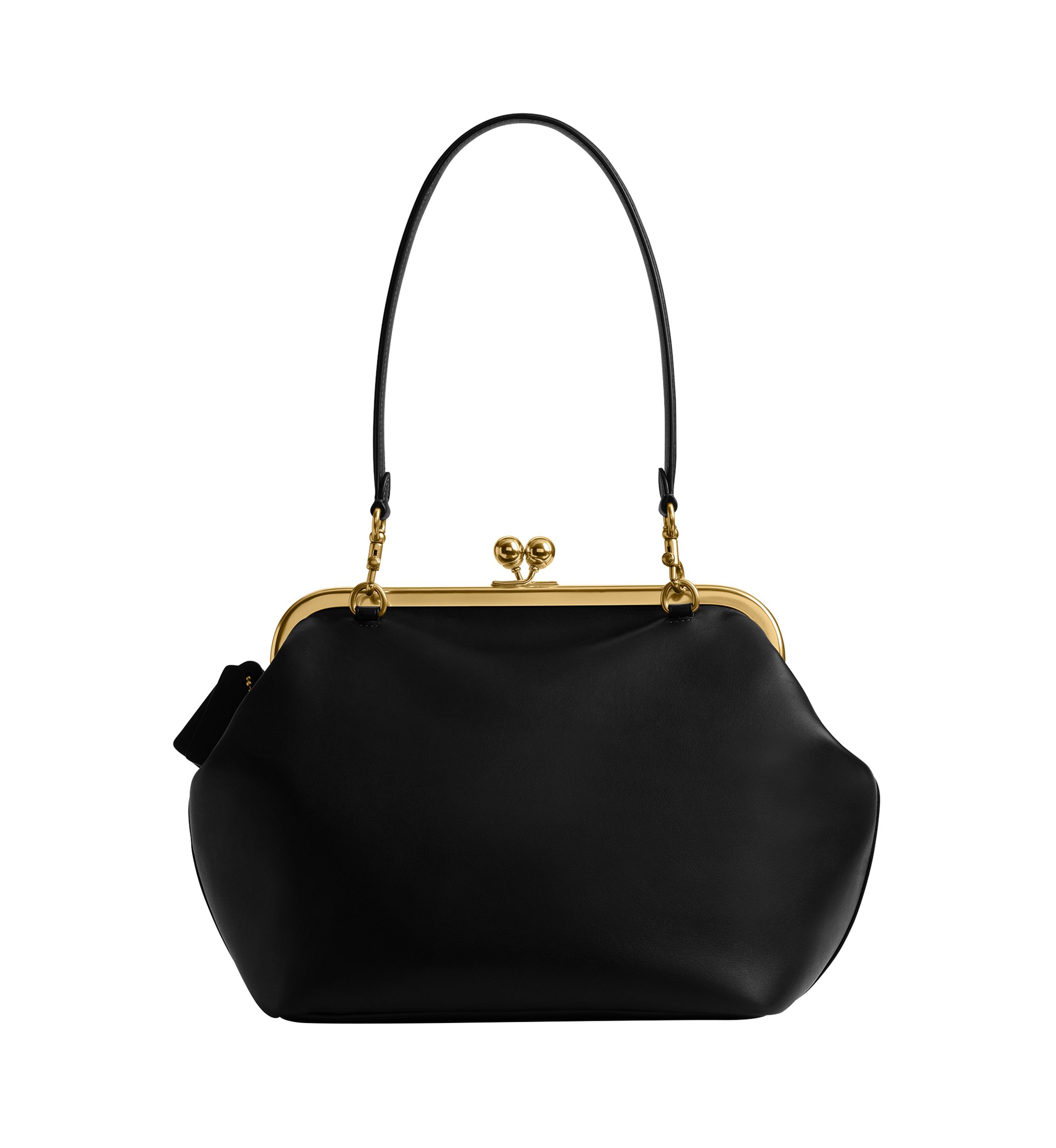 COACH Glovetanned Kisslock Frame Bag | Belk