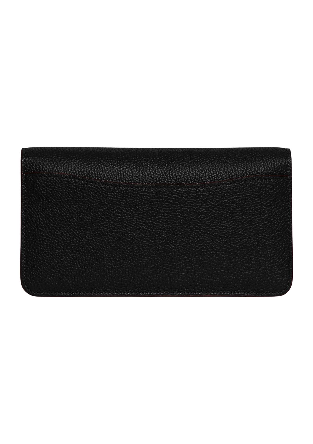 Polished Pebble Tabby Chain Clutch