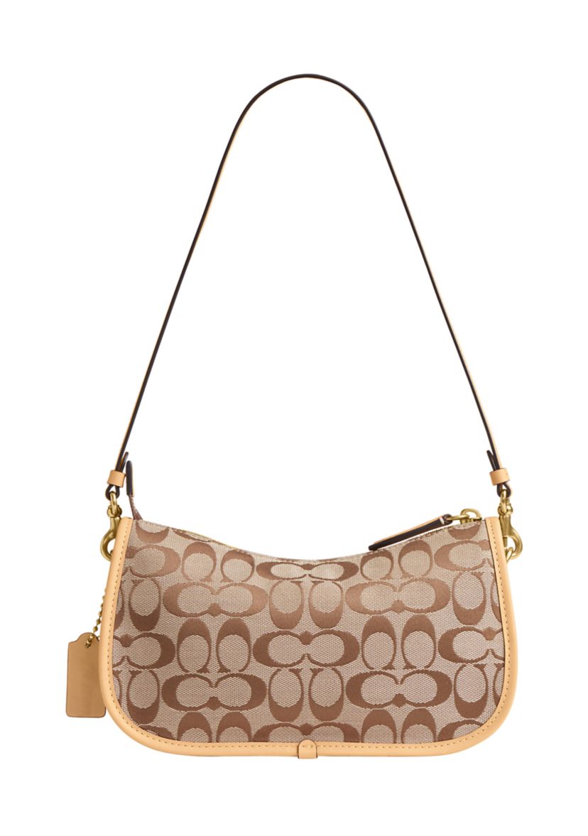 COACH Twin Turnlock Waverly Bag in Signature Jacquard | Belk