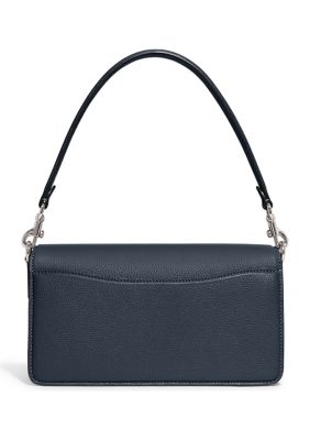 Coach Tabby 26 Leather Shoulder Bag Blue