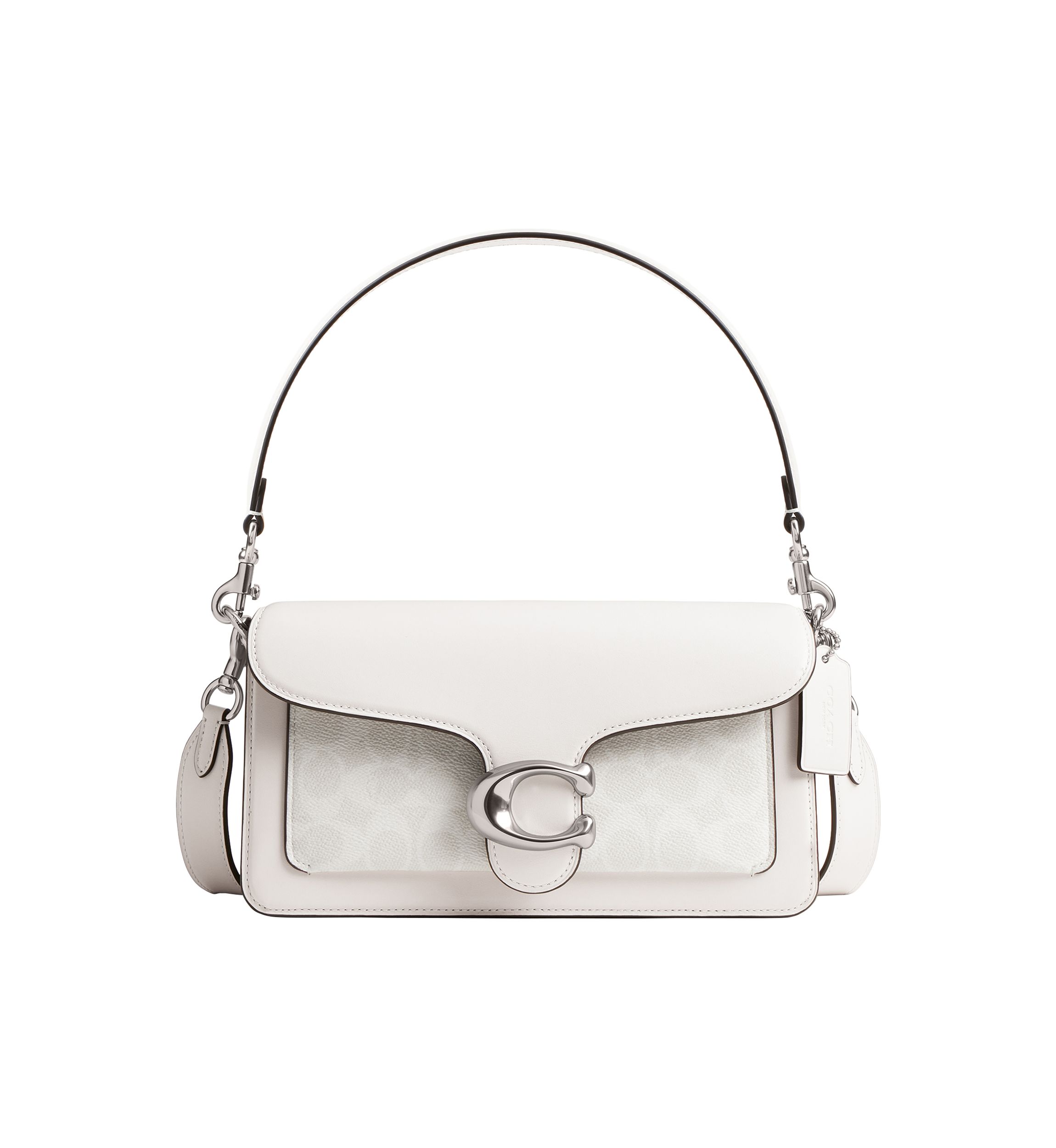 Tabby Shoulder Bag in Signature Coated Canvas