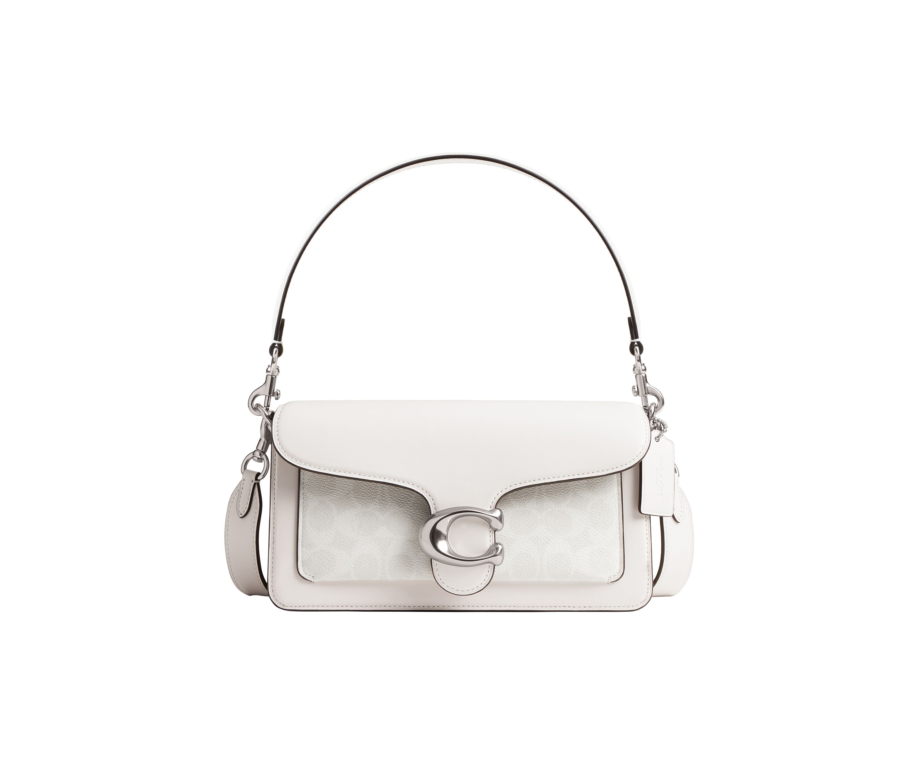 Tabby Shoulder Bag in Signature Coated Canvas