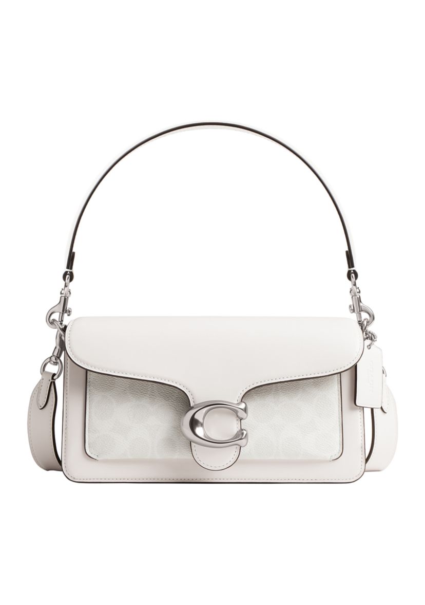 Tabby Shoulder Bag in Signature Coated Canvas