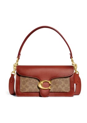 Coach Tabby Shoulder Bag In Signature Coated Canvas