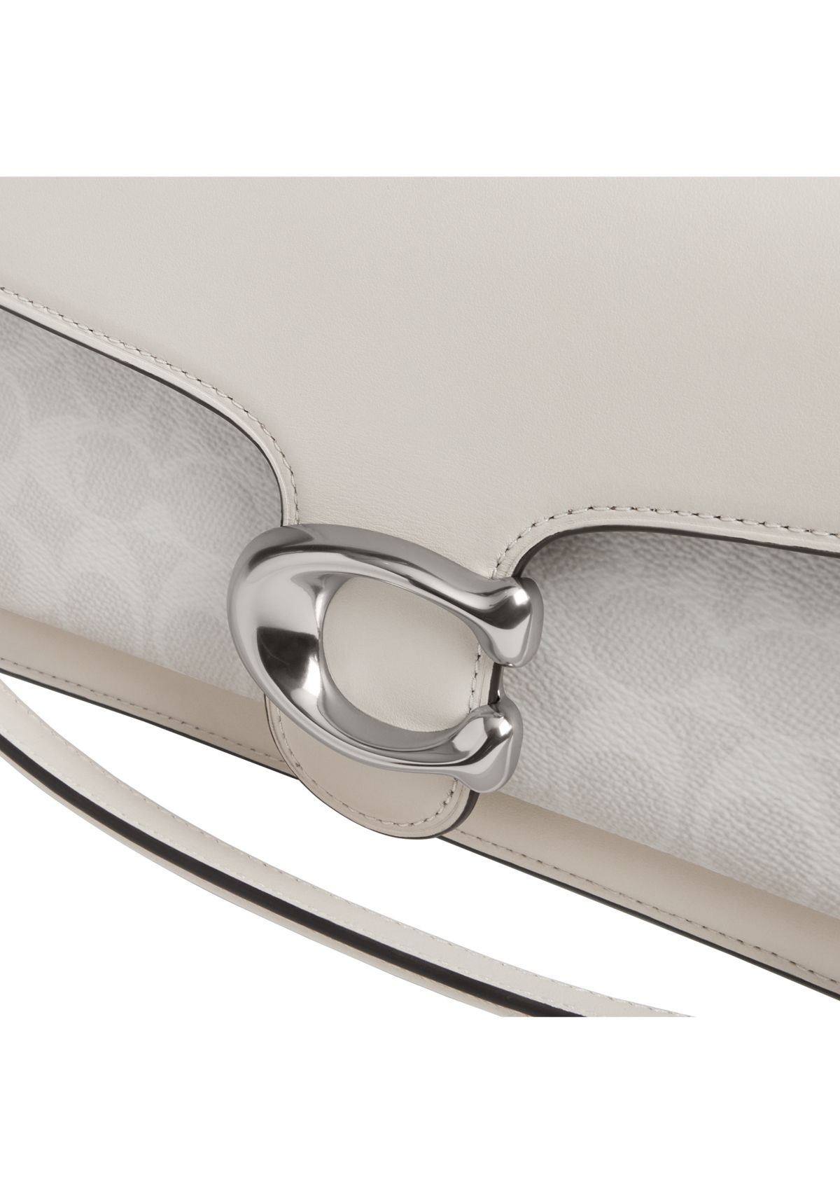 Tabby Shoulder Bag in Signature Coated Canvas