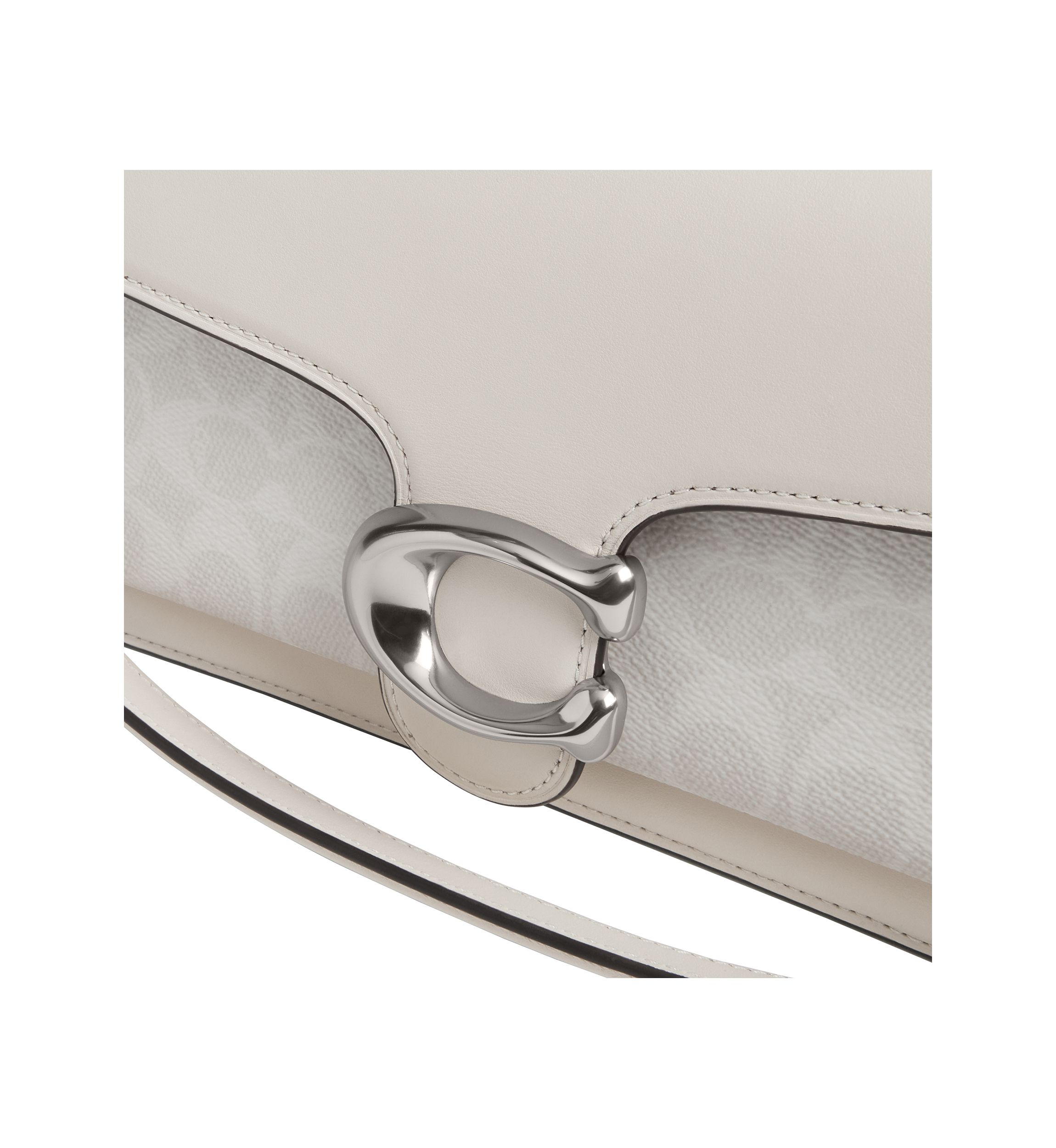 Tabby Shoulder Bag in Signature Coated Canvas