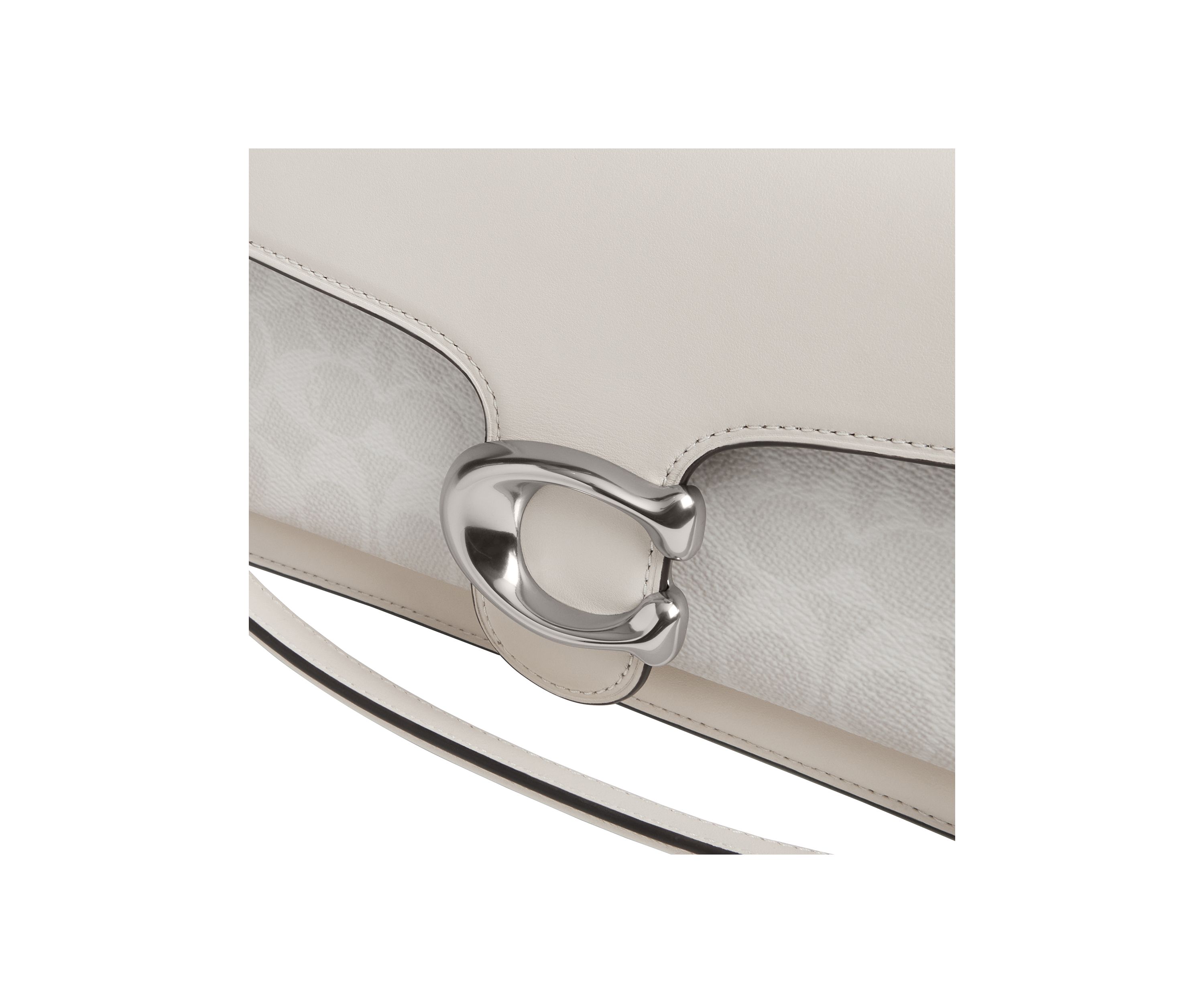 Tabby Shoulder Bag in Signature Coated Canvas