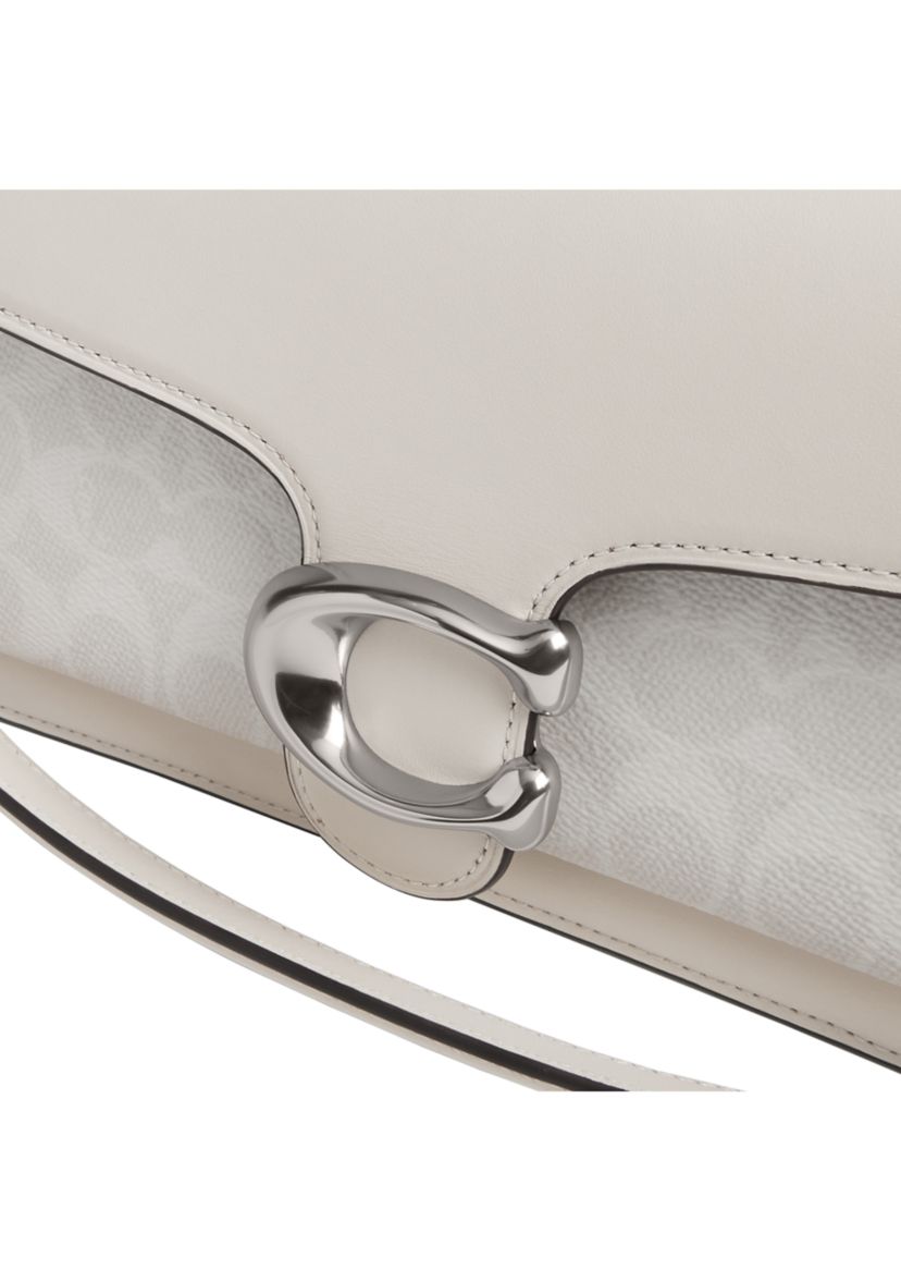 Tabby Shoulder Bag in Signature Coated Canvas