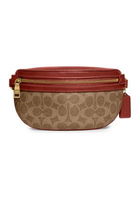 Coach Bethany Belt Bag In Signature Canvas