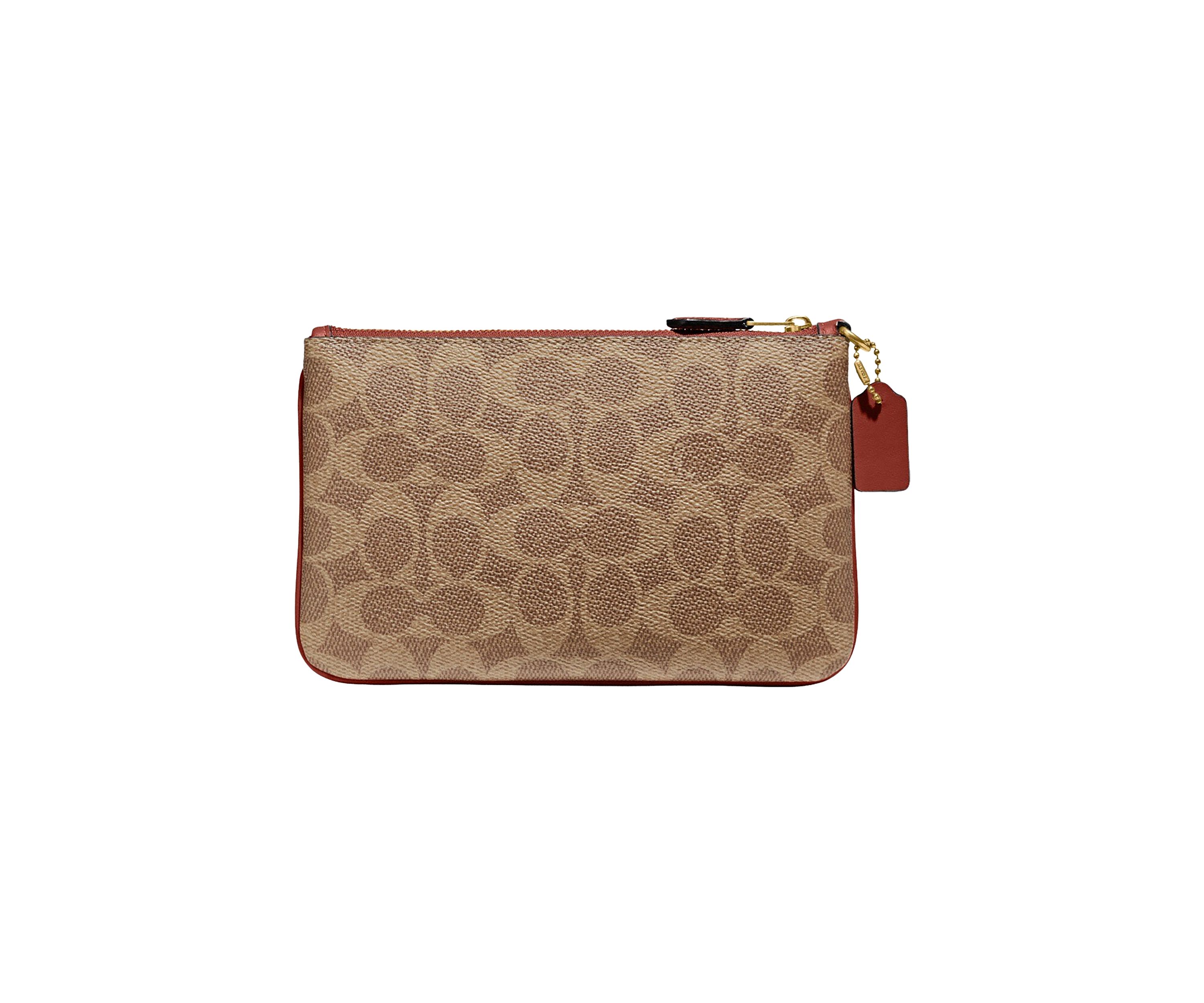 Small Wristlet in Signature Canvas