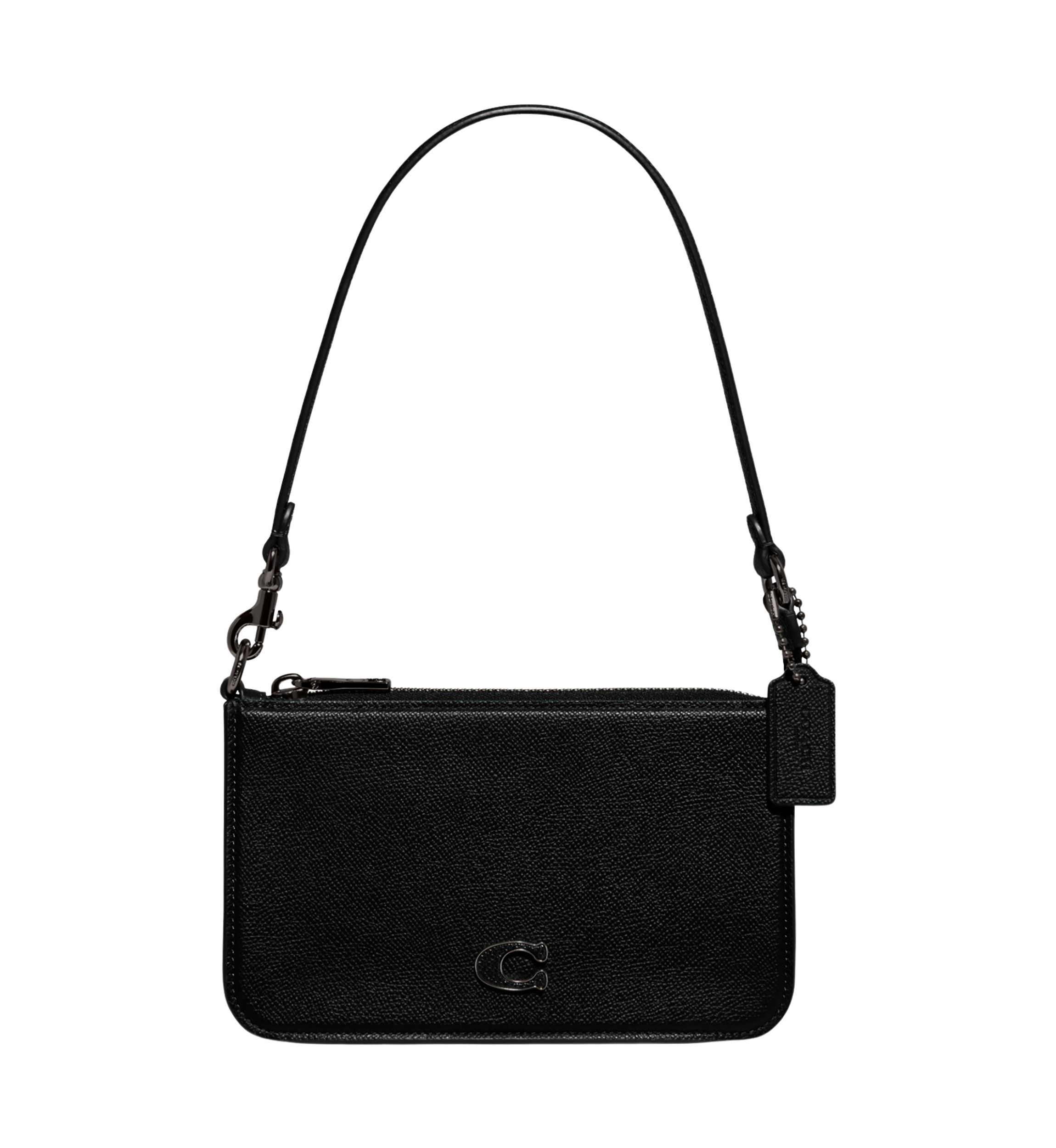 Pouch Bag with Signature Canvas Interior