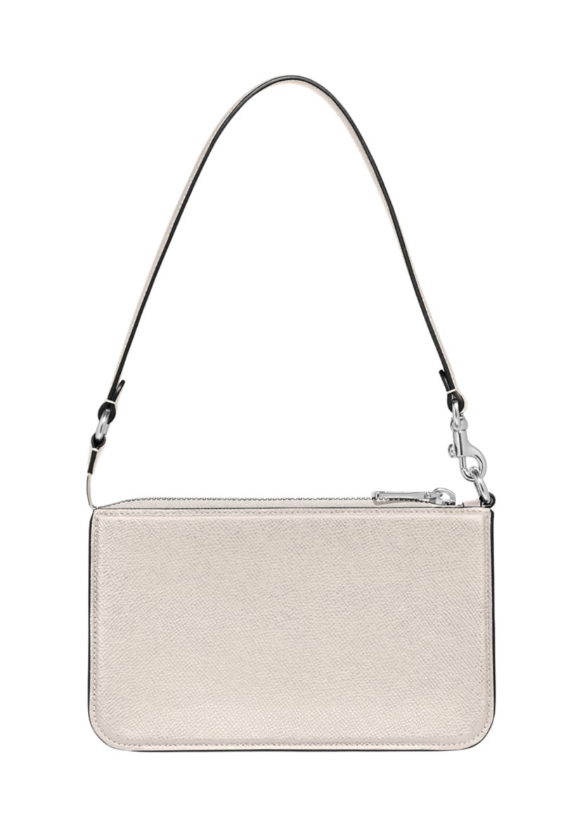 COACH Pouch Bag with Signature Canvas Interior | Belk