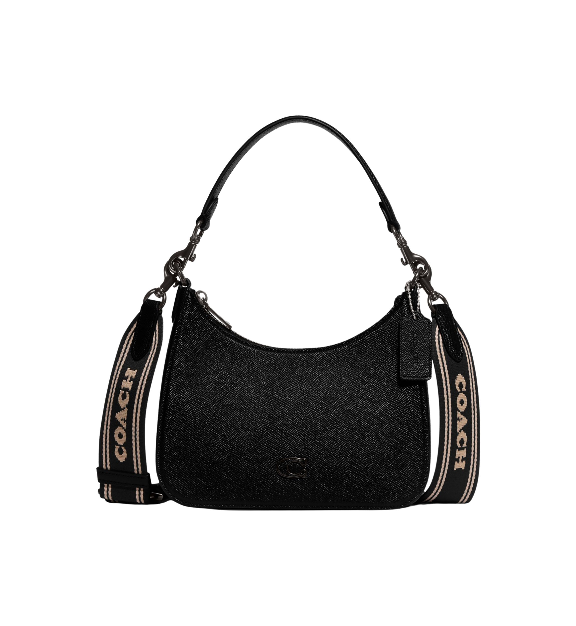 Hobo Crossbody with Signature Canvas Interior 