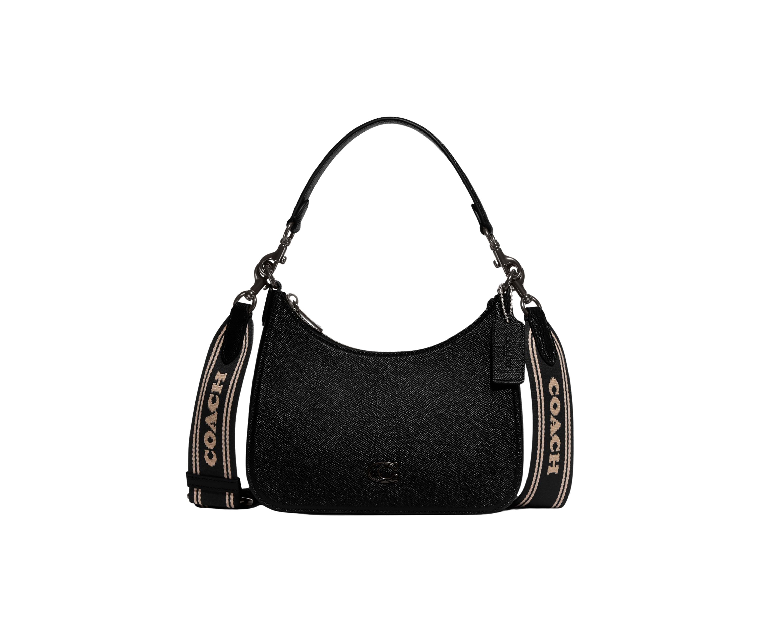 Hobo Crossbody with Signature Canvas Interior 