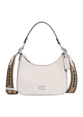 COACH Hobo Crossbody with Signature Canvas Interior