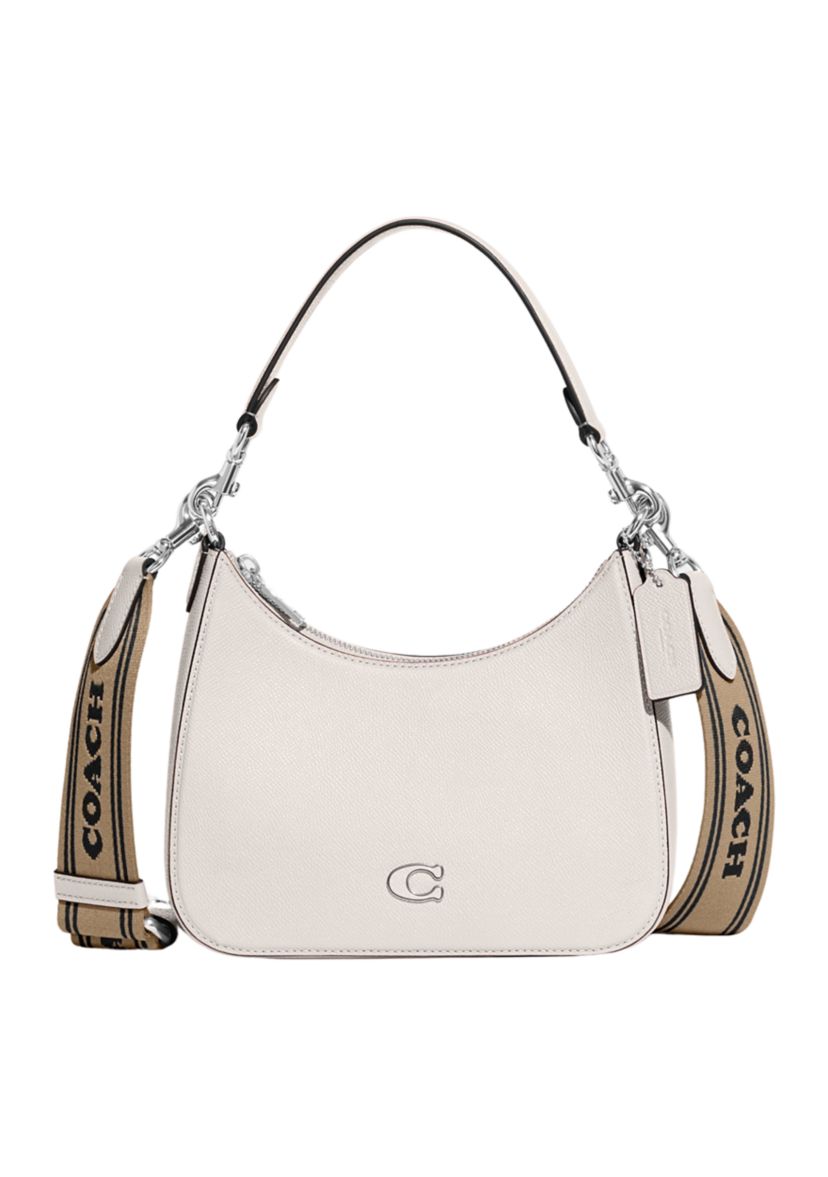 COACH Hobo Crossbody with Signature Canvas Interior | Belk