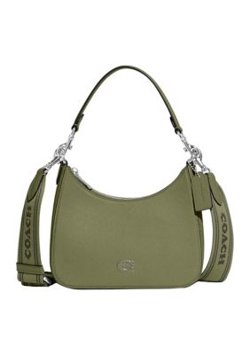 COACH Hobo Crossbody with Signature Canvas Interior -  0196395211203