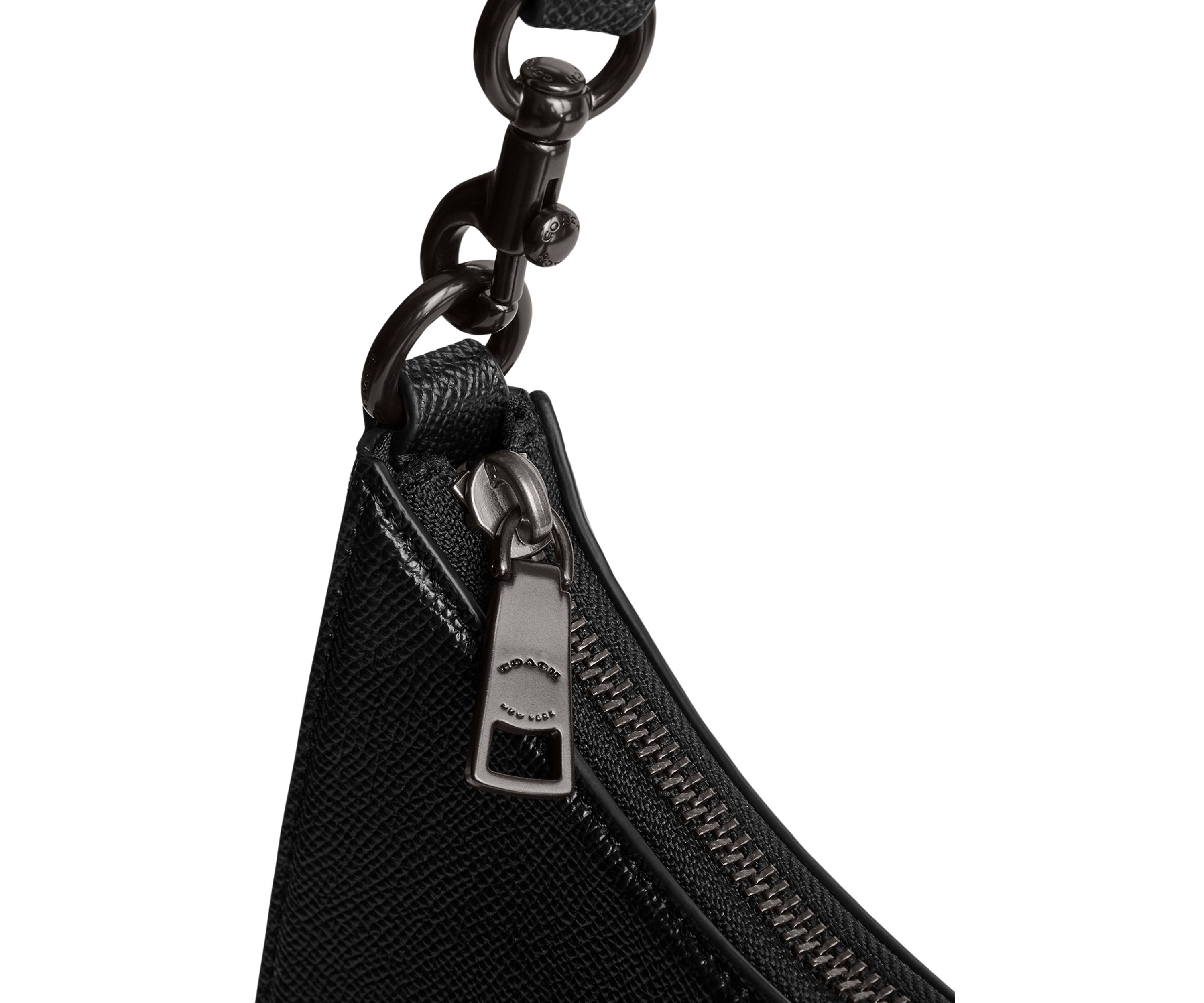 Hobo Crossbody with Signature Canvas Interior 