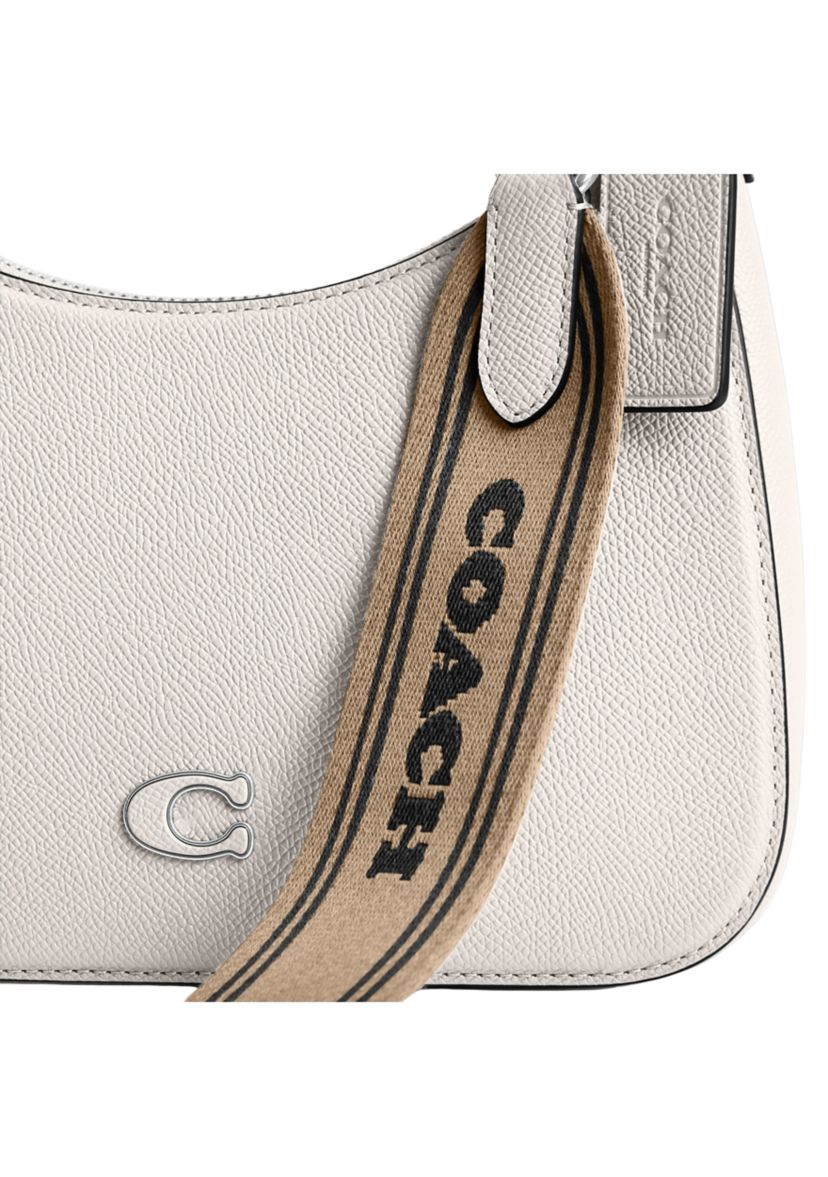 COACH Hobo Crossbody with Signature Canvas Interior | Belk