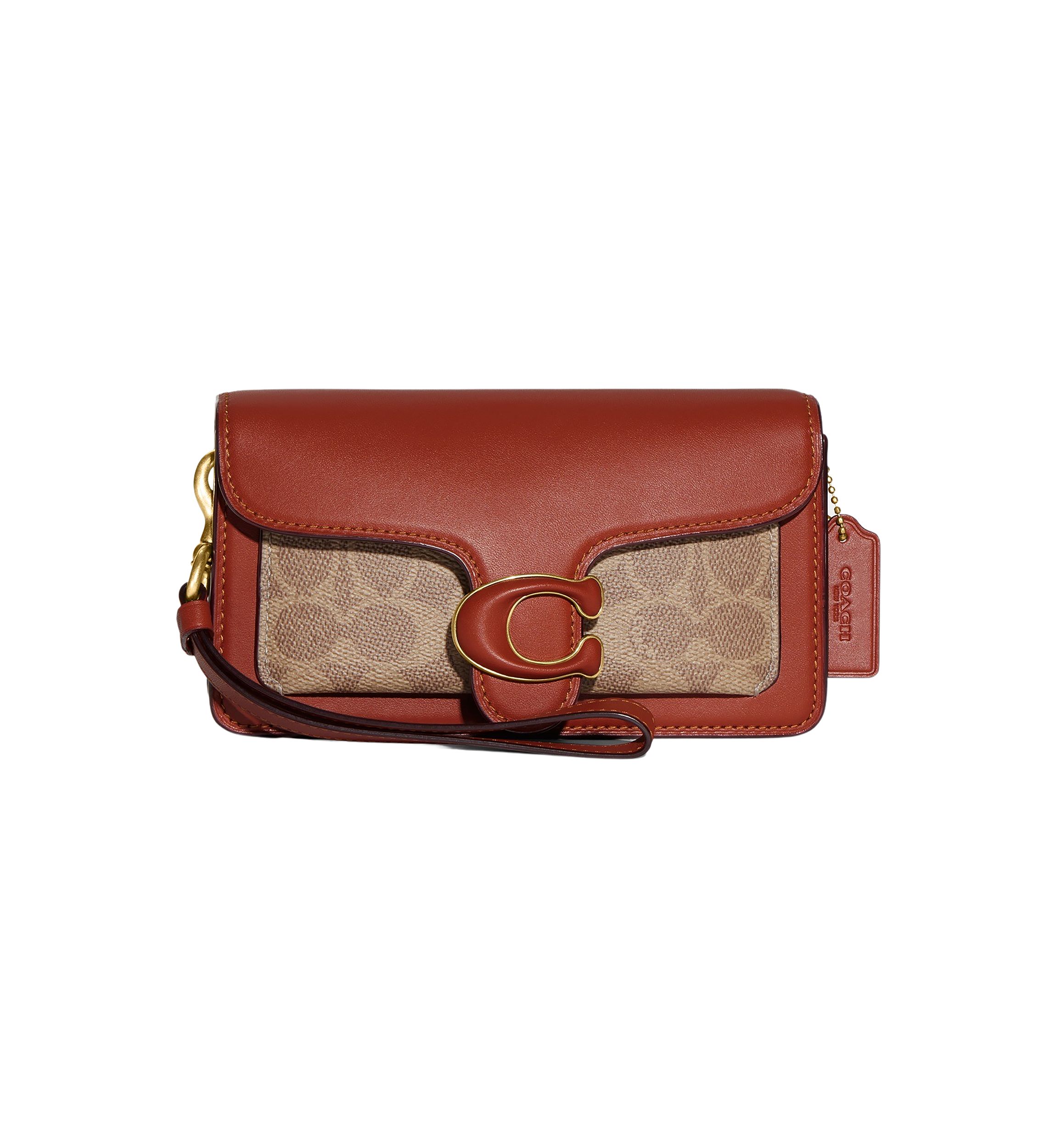 Tabby Wristlet in Signature Canvas