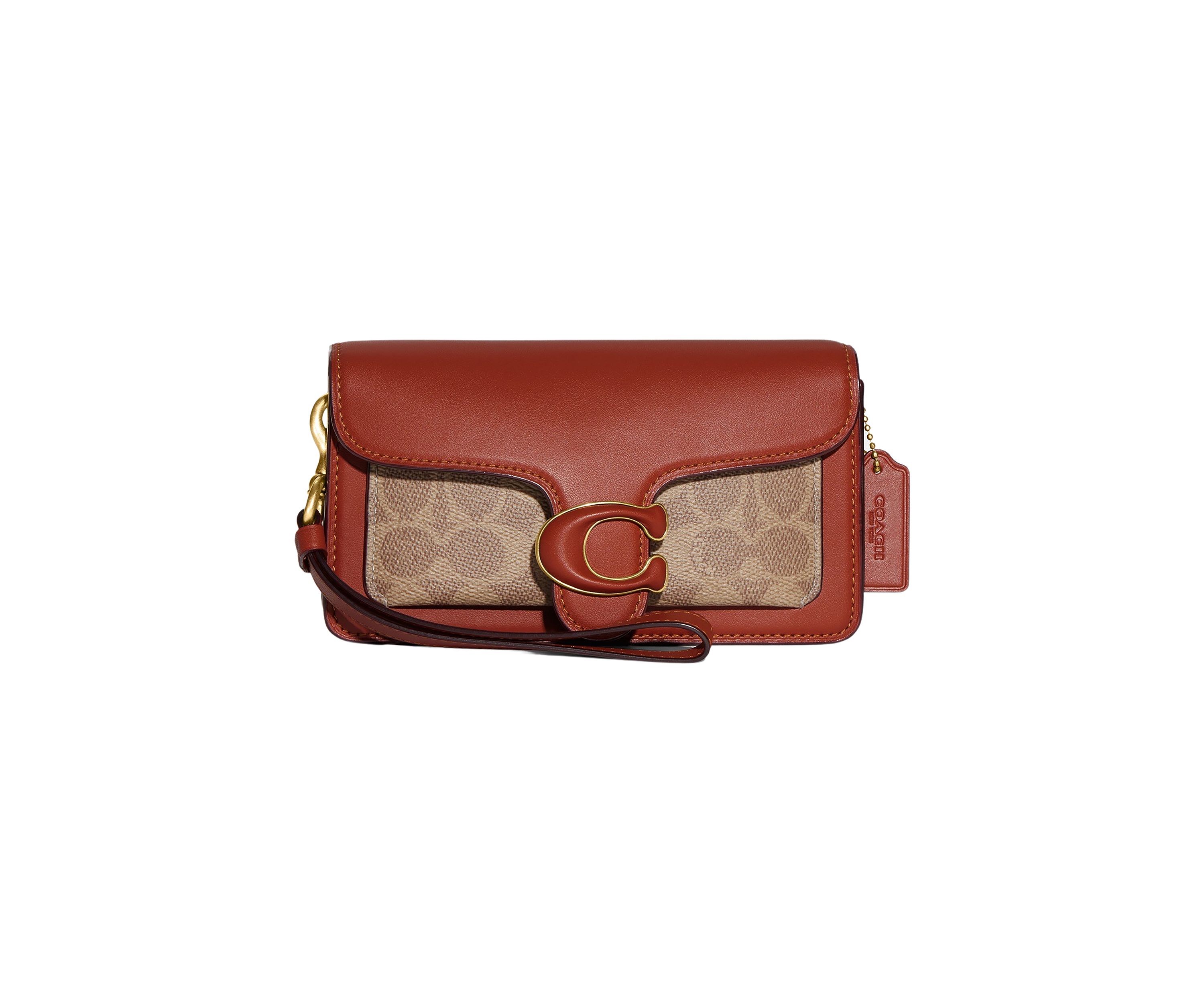 Tabby Wristlet in Signature Canvas