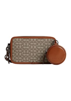 COACH Charter Slim Crossbody In Micro Signature Jacquard -  0196395086986