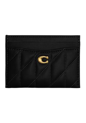 COACH Women's Essential Quilted Pillow Leather Card Case