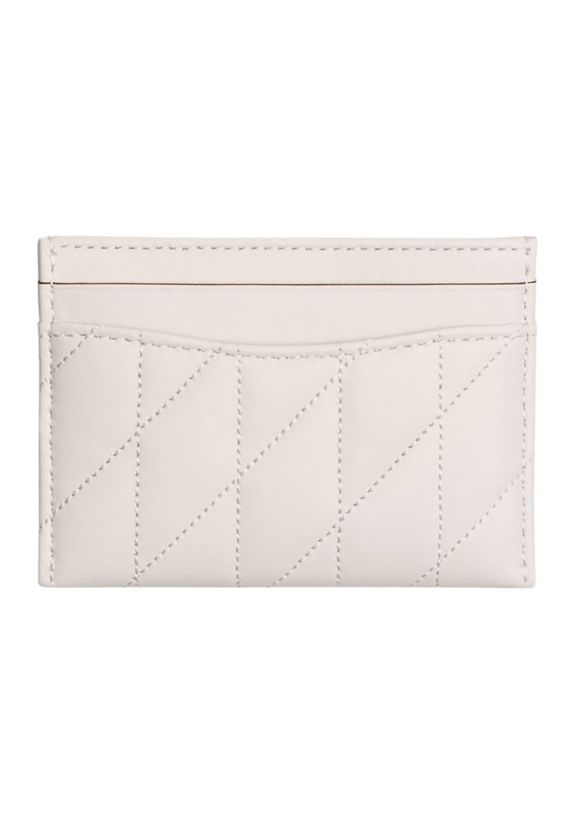 Essential Quilted Pillow Leather Card Case