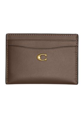 Coach Women's Essential Refined Calf Leather Card Case -  0196395086351