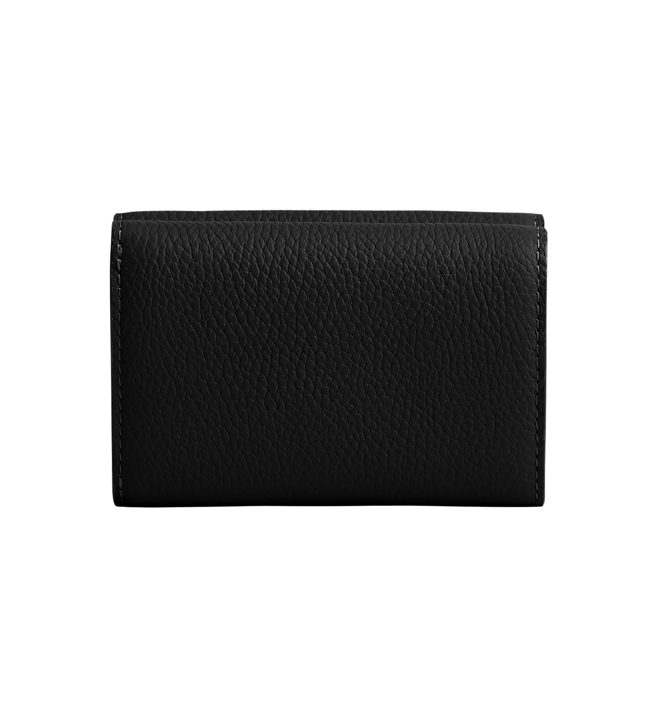 Essential Polished Pebble Mini Leather Tri Fold Wallet