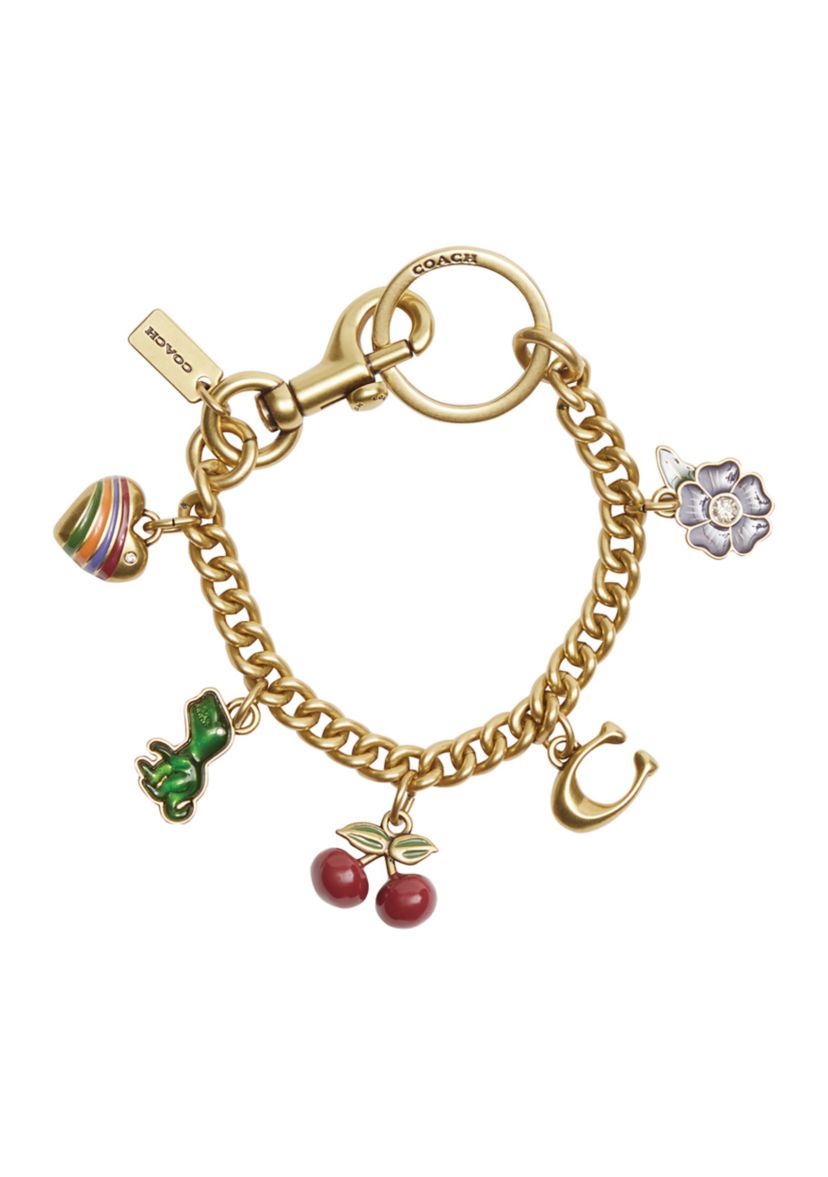 Motif Chain Bag Charm