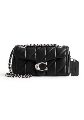 COACH Quilted Tabby Shoulder Bag 20 with Chain
