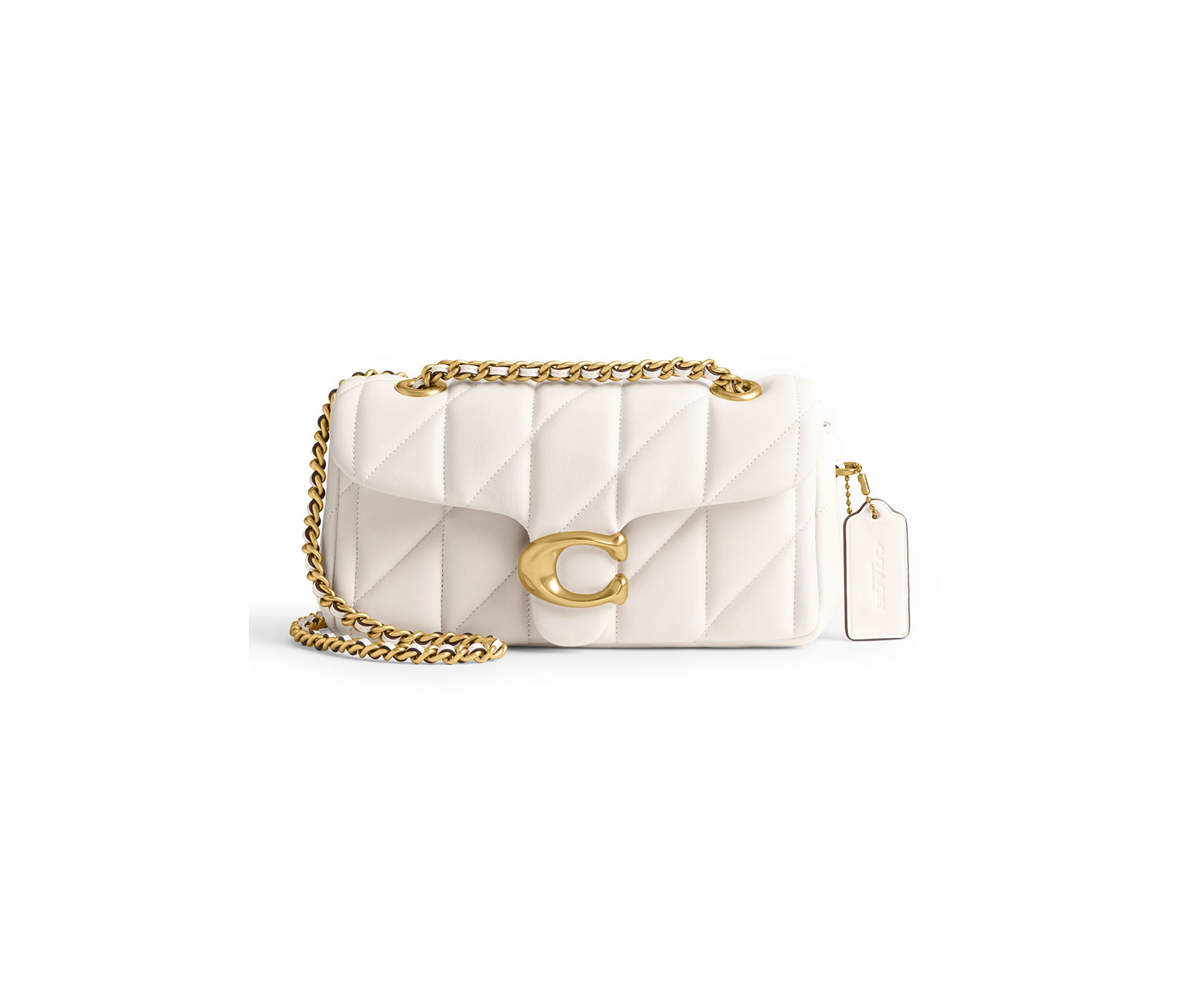   Quilted Tabby Shoulder Bag 20 with Chain 