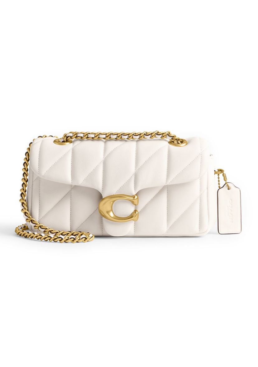   Quilted Tabby Shoulder Bag 20 with Chain 